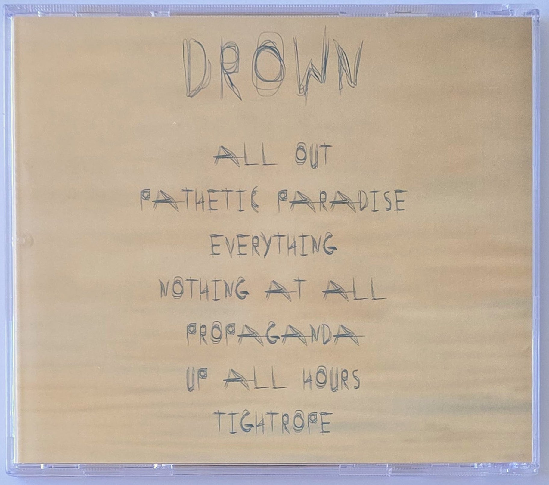 "DROWN" CD ALBUM